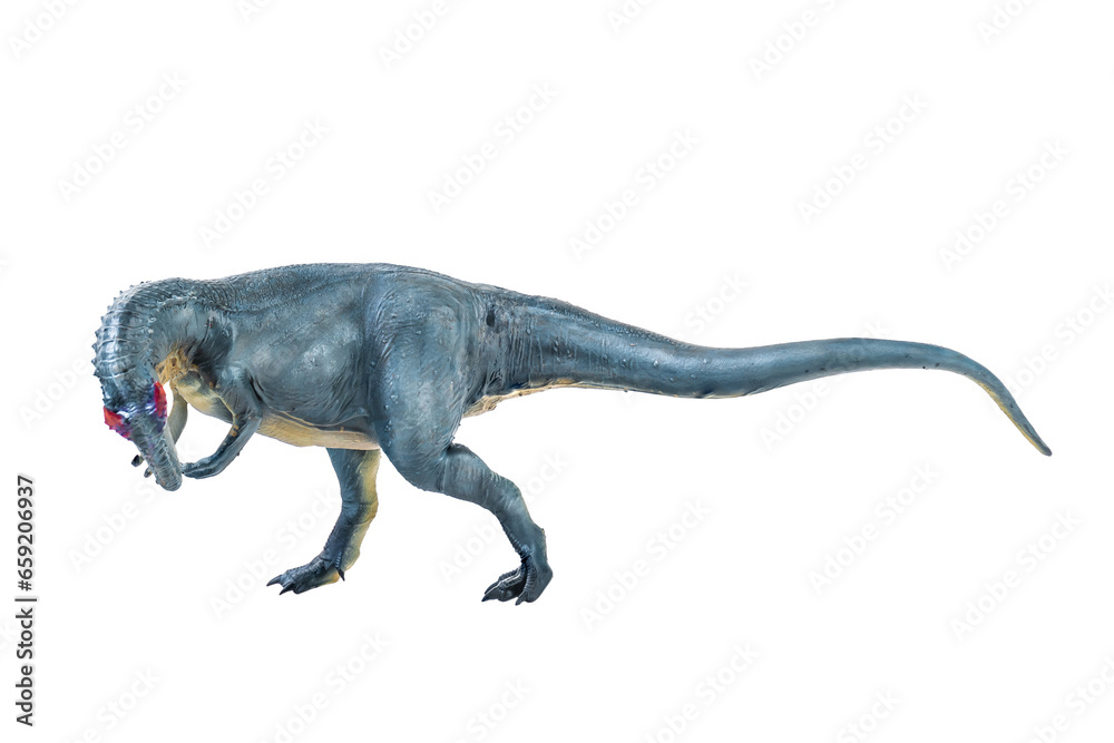 Wall mural Allosaurus   dinosaur isolated background