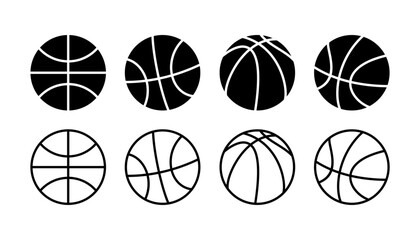 Fototapeta premium Basketball icon vector. basketball logo vector icon