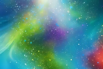 abstract background with stars, generative ai