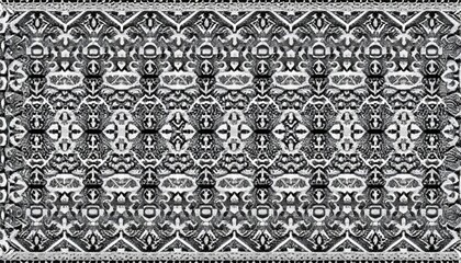 black and white optical illusion ornament