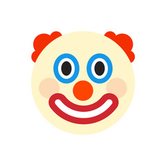 Clown Emoji Face