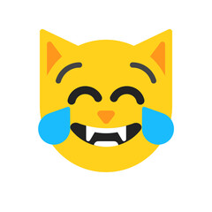 Laughing Cat Emoji