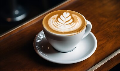 cup of cappuccino _Generative AI