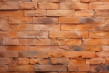 Orange brick wall