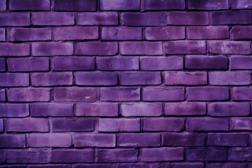 Purple brick wall