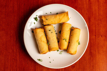Veggie spring rolls