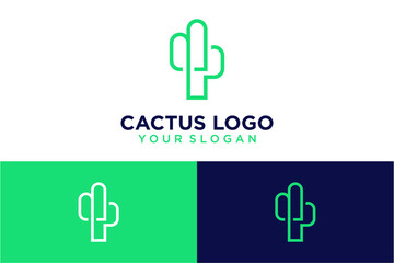 cactus logo design