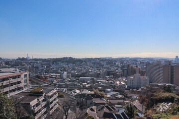Fototapeta premium 井土ヶ谷の街並み（神奈川県横浜市南区）