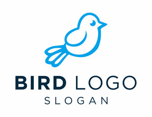 Logo about Bird on a white background. created using the CorelDraw application.
