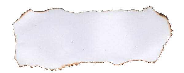 Stylish Transparent Burned Paper Edge