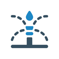 irrigation icon vector illustration