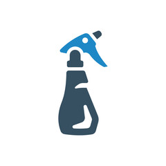 Hand sanitizer, bottle icon vector illustration
