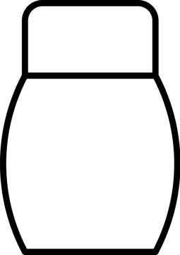 recommend clip art: Shower Gel Vector Sign for Shops and Stores. Suitable for books, stores, shops. Editable stroke in minimalistic outline style. Symbol for design