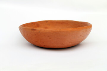 Bowl made of clay. Original handmade object from Brazil.