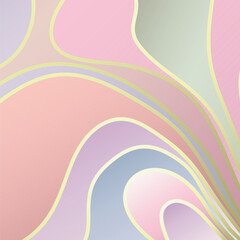 liquid background colorful vector design in coll concept. Trendy and aesthetic organic shapes