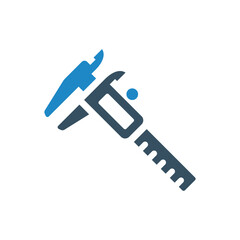 vernier icon vector illustration