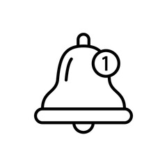 Bell icon vector design templates simple and modern