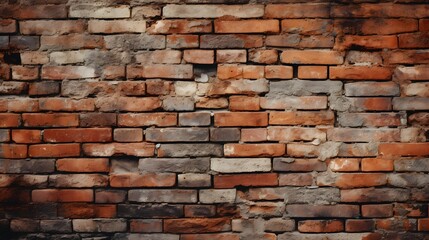 Obraz premium Aesthetic brick wall background