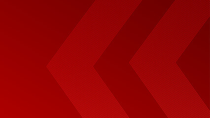 3D Red techno abstract background overlap layer on dark space with glowing lines shape decoration. Modern graphic design element future style concept for banner, flyer, card, or brochure cover 