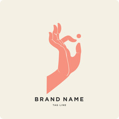 Premium Vector Letter Symbol Logo in color variations. Animal Pets Beautiful Logo type design for luxury company branding. Elegant identity design.