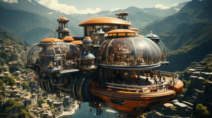 Travel Through Time: Powerful Vintage Machine for Transportation - Train, Helicopter, Steam Car, and more!, generative AI