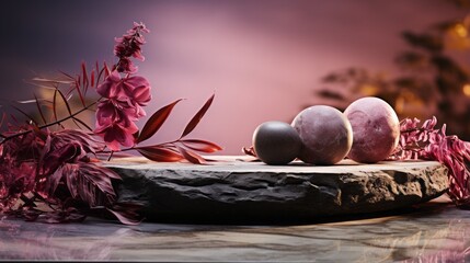 Vibrant Harvest: A Blissful Fusion of Nature's Bounty and Festive Delights, generative AI