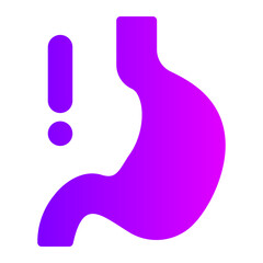 stomach gradient icon