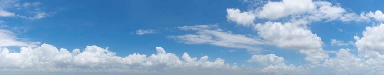 White Clouds In Blue Sky