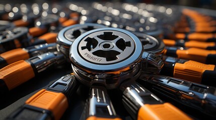 Capturing History: Exploring the World of Retro Computer Equipment and Old Camera Lenses for Close-up Macro Photography, generative AI