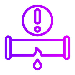 flood sensor gradient icon