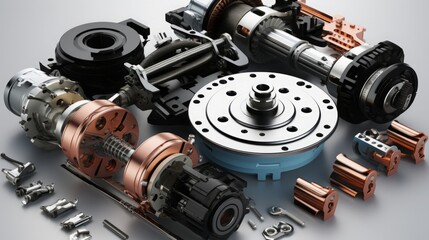 Reviving Classic Tech: Exploring the Legacy of Vintage Machinery, Car Parts, and Analog Era Equipment, generative AI