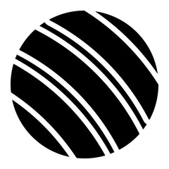 Toy Ball solid glyph icon