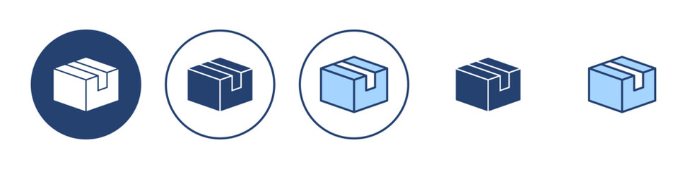 Box icon vector. box sign and symbol, parcel, package