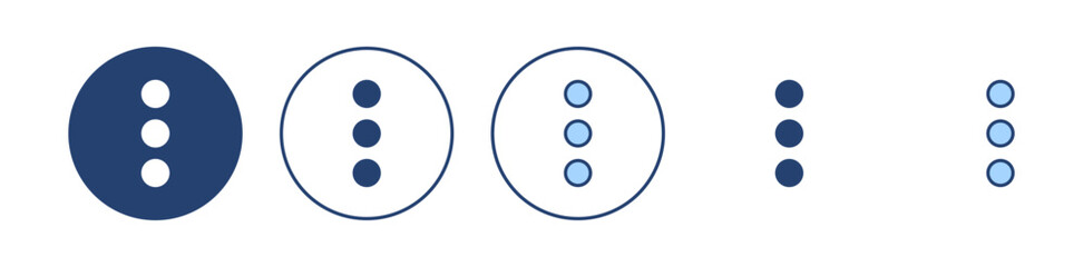 Menu icon vector. web menu sign and symbol. hamburger menu symbol