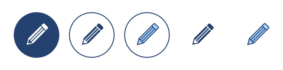 Pencil icon vector. pen sign and symbol. edit icon vector