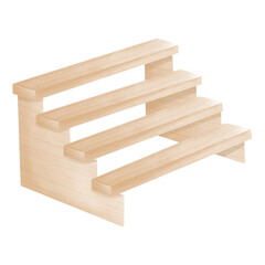 wooden shelf 