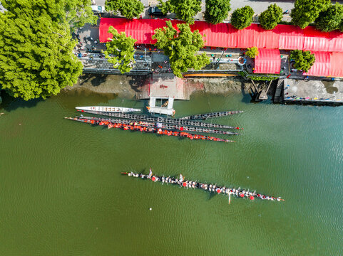 Dongxiu Julong Race Dragon Boat, Nanhai District, Foshan City, Guangdong Province, China