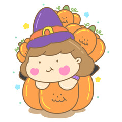 cute character halloween