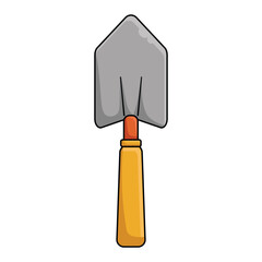 spatula construction tool icon vector illustration design graphic design vector
