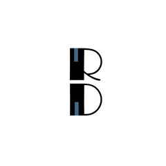 RD letter logo design