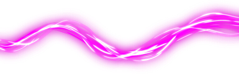 Speed Pink Glow Line Design