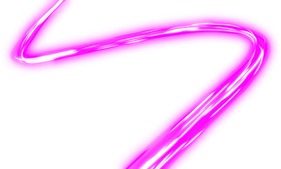 Speed violet Glow Line