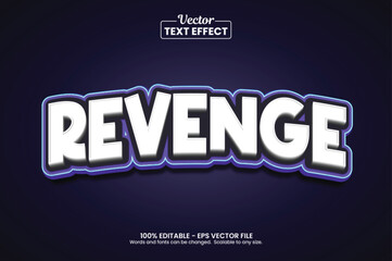 Fun casual games headline, Editable text style effect	