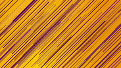 Orange violet lines and stripes abstract tech background