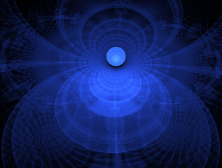 Imaginatory fractal abstract background Image