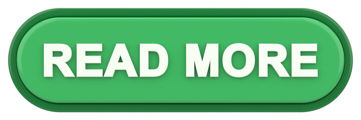 Read more button. 3D illustration.