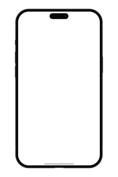 iphone mockup smartphone mockup. mobile phone mock up, vector illustration
