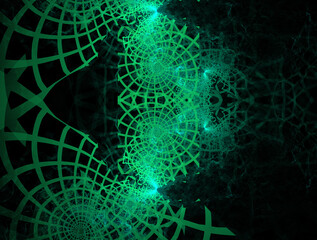 Imaginatory fractal abstract background Image