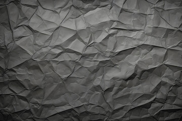 Vintage Grunge Crumpled Dark Paper Texture Background