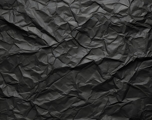 Vintage Grunge Crumpled Dark Paper Texture Background